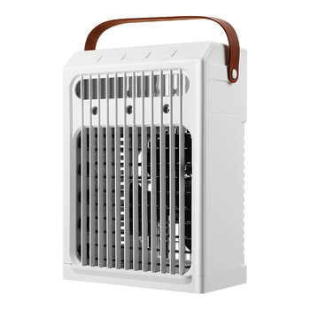 Επιτραπέζιος USB ψύκτης αέρα με υγραντήρα, 3 ταχύτητες, brushless κινητήρας, ABS περίβλημα.