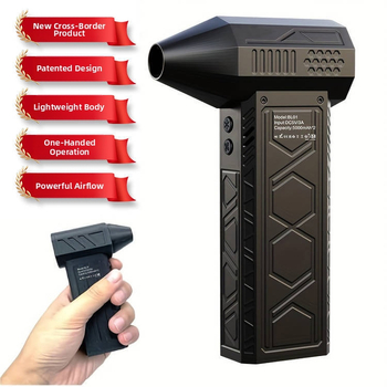 Nešiojamas palapinės ventiliatorius su ekranu, 4 greičiai, 4000 mAh baterija, veikimo laikas 3–6 val.