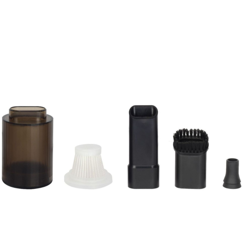 Nešiojamas rankinis turbinos ventiliatorius su brushless varikliu, įmontuota baterija 7,4V 2000–4000mAh, 150W, iki 130000 RPM, triukšmas 36–45 dB, USB maitinimas