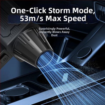 Rankinis belaidis dulkių siurbtuvas — 7.4V, 220W, 20000Pa siurbimo galia, įkrovimas