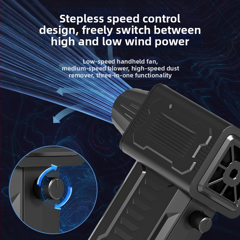 Ръчна безжична прахосмукачка — 7.4V, 220W, 20000Pa всмукване, презареждаща се