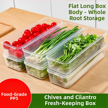 Kvadrātiska plastmasas uzglabāšanas kārba garšaugiem un dārzeņiem, tilpums 301–500 ml, vienkāršs minimālisma dizains virtuvei