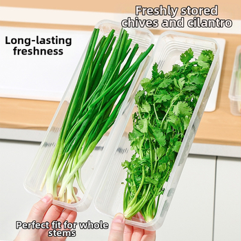 Kvadrātiska plastmasas uzglabāšanas kārba garšaugiem un dārzeņiem, tilpums 301–500 ml, vienkāršs minimālisma dizains virtuvei