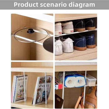 SPEEDPARK Μπάρα ψυγείου RV με ρυθμιζόμενη ένταση, κατασκευή από σίδηρο-πλαστικό, σταθερό ράφι επέκτασης, Εκτύπωση Λογοτύπου