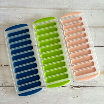 Ledų kubelių formelė su 10 kamerų, cilindrinis dizainas, greitas užšaldymas, lengvas išėmimas, PP+TPR