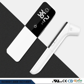 Višenamjenski LED termometar za čelo i uho s digitalnim zaslonom — ALPHAMED UFR102, 2x AAA baterije, raspon mjerenja 32–43°C