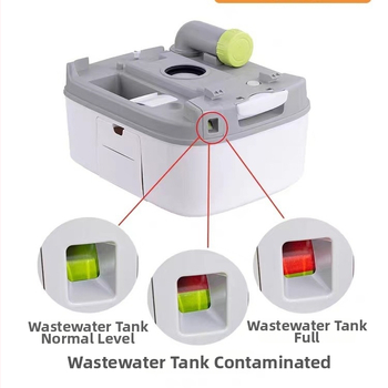 Φορητή αναδιπλούμενη τουαλέτα, χωρητικότητα 24 λίτρων, για εξωτερική χρήση, σε RV και οικιακό μπάνιο