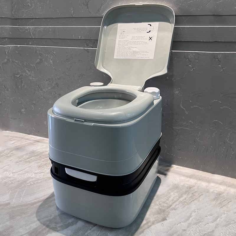 Φορητή αναδιπλούμενη τουαλέτα, χωρητικότητα 24 λίτρων, για εξωτερική χρήση, σε RV και οικιακό μπάνιο