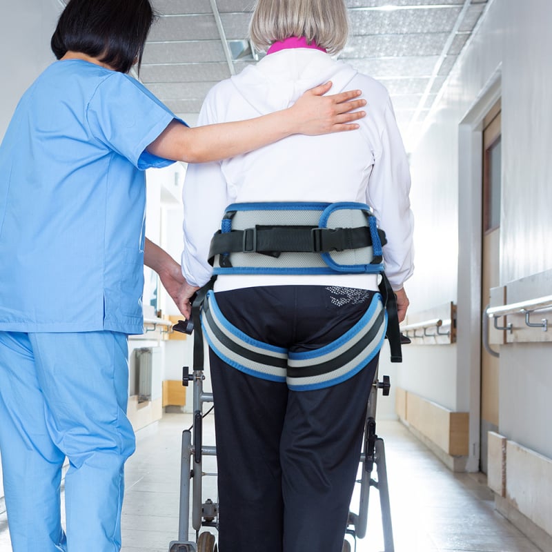 Ζώνη αποκατάστασης για τη μέση, μοντέλο KFFZYD-1, υλικό EVA δικτυωτό, κατάλληλη για προπόνηση όρθιας στάσης και βάδισης