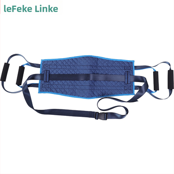 Βοηθητικό σύστημα ανύψωσης με λουρί ώμου — ζώνη ανύψωσης και μαξιλάρι μετακίνησης για ασθενείς στο κρεβάτι και ηλικιωμένους (QS02, Oxford ύφασμα, μέση)