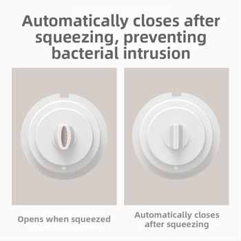 Automatinė dantų pastos spaudiklis — Kiss; paprasta kategorija; bendram naudojimui; privatūs ženklinimai įmanomi; vienas vienetas.