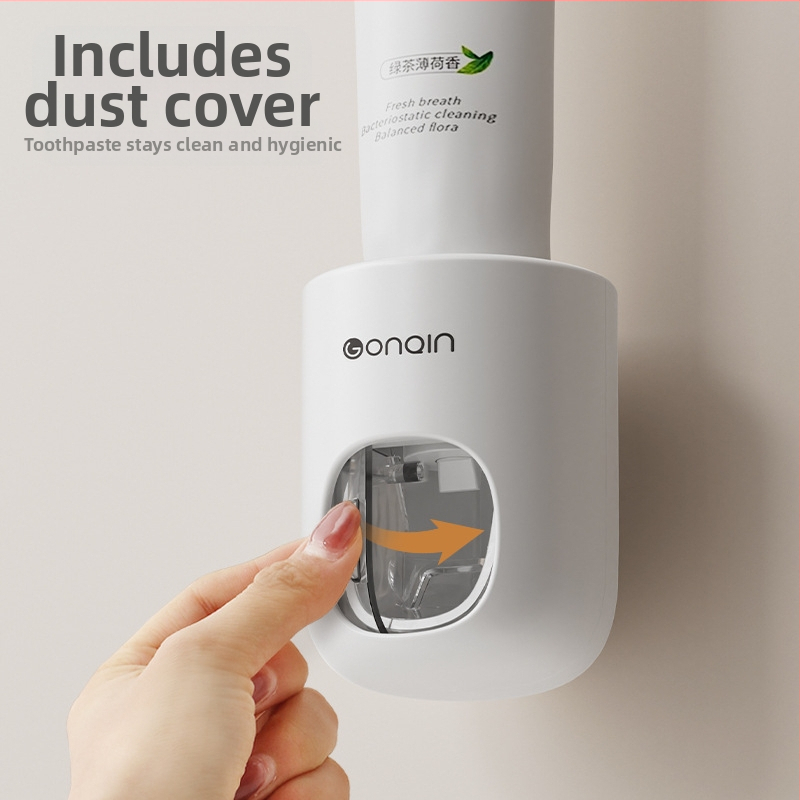 Автоматичен изстисквач за паста за зъби — Kiss марка; проста категория на продукта; възможност за частен етикет; един брой.