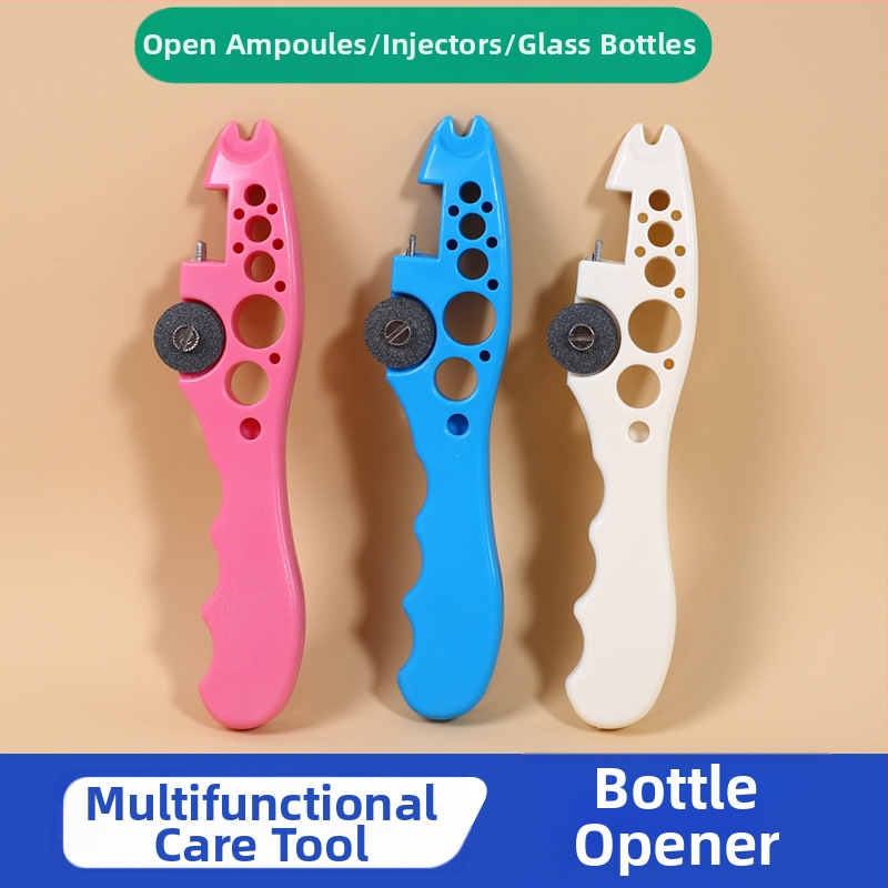 ABS plastiko daugiafunkcinis, nešiojamas butelių atidarytuvas