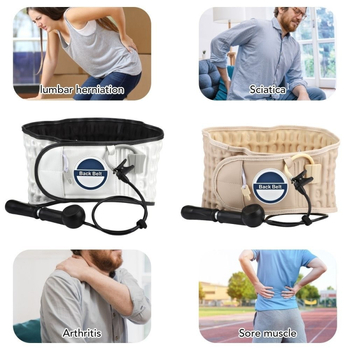 Pripučiama juosmens palaikymo juosta, medicininės kokybės juosta, PU medžiaga, skirta alpinizmui ir sveikatinančiam masažui