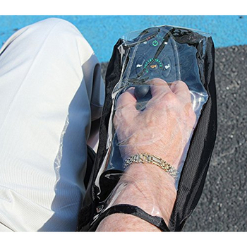 Προστατευτικό κάλυμμα ελεγκτή αναπηρικού αμαξιδίου και θήκη για το μοχλό, αδιάβροχο Oxford ύφασμα, Μοντέλο 0000, Εκτύπωση λογότυπου