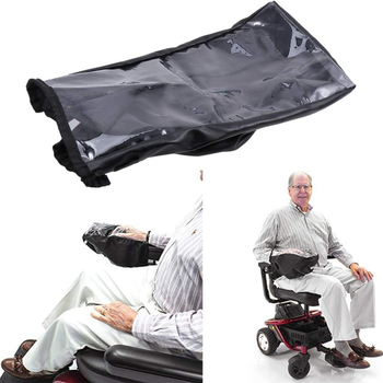 Προστατευτικό κάλυμμα ελεγκτή αναπηρικού αμαξιδίου και θήκη για το μοχλό, αδιάβροχο Oxford ύφασμα, Μοντέλο 0000, Εκτύπωση λογότυπου