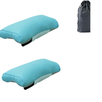 Invalidiajam vežimėliui skirta rankos atramos pagalvėlė – stačiakampio formos, velūrinis viršelis, pluošto užpildas, svoris 230 g