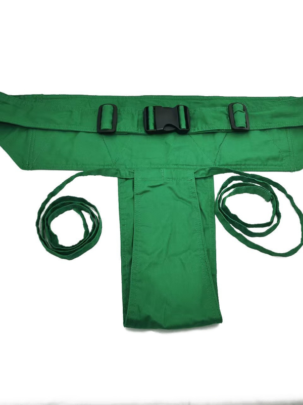 Ζώνη ασφαλείας για καροτσάκι – ρυθμιζόμενη, απλό μοντέλο, πρόληψη πτώσεων και κλίσης προς τα εμπρός, για τη μέση, καμβάς, 150 τεμάχια