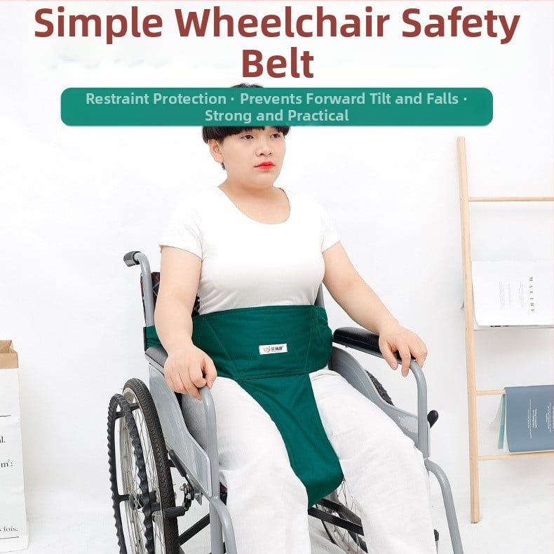 Ζώνη ασφαλείας για καροτσάκι – ρυθμιζόμενη, απλό μοντέλο, πρόληψη πτώσεων και κλίσης προς τα εμπρός, για τη μέση, καμβάς, 150 τεμάχια