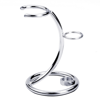 Suport pentru lame de ras drepte — aliaj zinc, design clasic, depozitare pentru brici