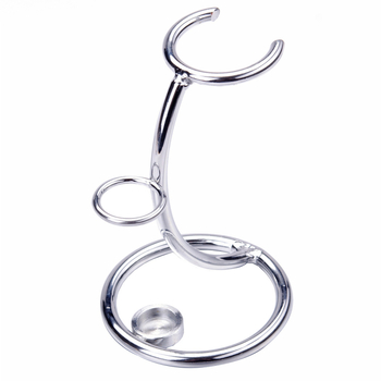 Стойка за бръсначи — държач за прави бръсначи, цинкова сплав, старинен стил, организатор за съхранение