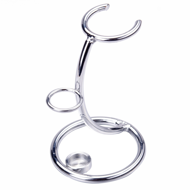 Suport pentru lame de ras drepte — aliaj zinc, design clasic, depozitare pentru brici