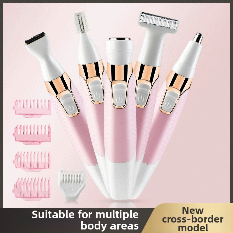 Електрически бръснач и премахване на косата, модел XD-850A, USB/електрическо захранване, глава от неръждаема стомана, за цялото тяло