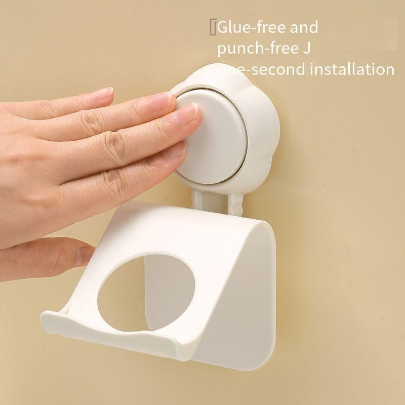 Raft de depozitare pentru aparat de ras, cu ventuză – pentru aparate de ras și dispozitive de curățare | pachet de 160 buc