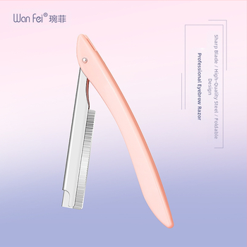 Wanfei profesionalus antakių trimmeris iš nerūdijančio plieno su peilių laikikliu, skirti pradedantiesiems