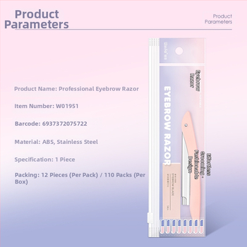 Wanfei profesionalus antakių trimmeris iš nerūdijančio plieno su peilių laikikliu, skirti pradedantiesiems