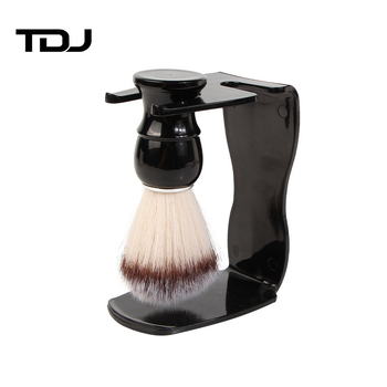 TDJ Σετ περιποίησης γενειάδας – βούρτσα διαμόρφωσης γενειάδας, βούρτσα καθαρισμού, μπολ για αφρό, βούρτσα αφρού