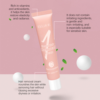 EELHOE Unisex σετ ήπιας ενυδάτωσης αποτρίχωσης – Απομάκρυνση τριχοφυΐας από χείλη, χέρια και μικρή γενειάδα, Κωδ. EE-A05-0691-01