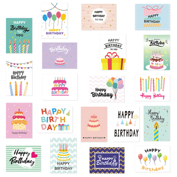 Mo xiao σετ καρτών γενεθλίων – Χαρτί, Εκτύπωση, Απλό Μοντέρνο Στυλ