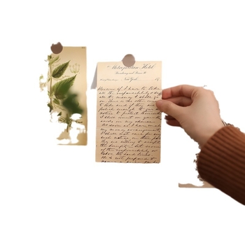 Αυτοκόλλητα τοίχου με ρετρό πεταλούδες, 30 καρτ ποστάλ, για υπνοδωμάτιο, χαρτί