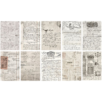 Κάρτες ευχών με ευρωπαϊκό ρετρό σχέδιο; χαρτί με επίστρωση, έγχρωμη εκτύπωση, απλός και μοντέρνος σχεδιασμός, κατηγορία: Κάρτες ευχών