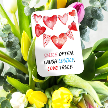 Κάρτες ευχών — 50 εμπνευσμένες κάρτες για χειρόγραφα αγγλικά ρητά, για υπαλλήλους και κουτιά για μεσημεριανό παιδιών • υλικό: χαρτί • κατασκευή: εκτύπωση • στυλ: απλό και μοντέρνο • κατηγορία: ευχετήρια κάρτα