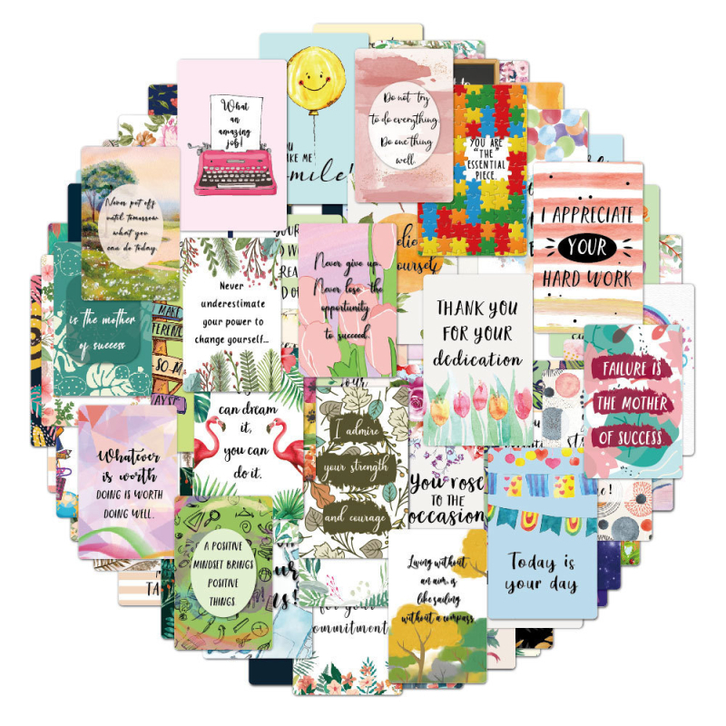 Carduri de felicitare 72 bucăți, Royal Xia, Hârtie lucioasă, Stil proaspăt, Potrivite pentru ziua de naștere, Crăciun, Ziua Îndrăgostiților, Ziua Tatălui, Ziua Mamei, Ziua Profesorului, Ziua Copilului