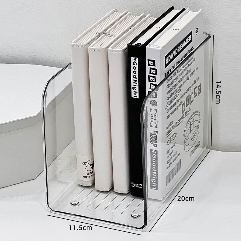 Držač za knjige Jucheng 537-2, PET plast, stolni držač za dokumente, Neto težina 288 g, pakiranje 48 kom