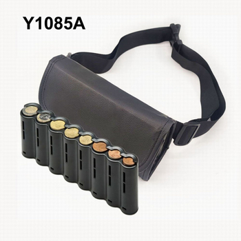 PU odos diržo kišenė monetoms — sporto priedai, vientisos spalvos, pamušalas iš sintetinės odos, unisex