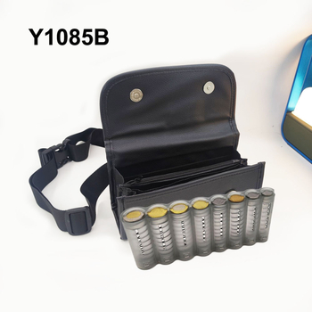 PU odos diržo kišenė monetoms — sporto priedai, vientisos spalvos, pamušalas iš sintetinės odos, unisex