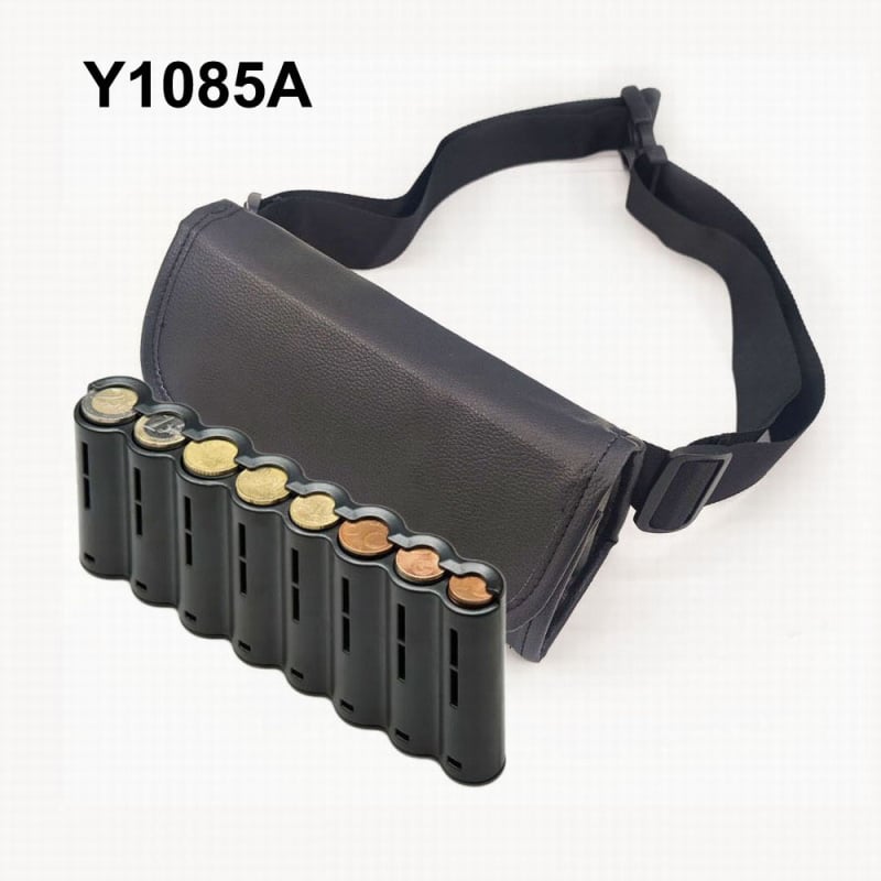 PU odos diržo kišenė monetoms — sporto priedai, vientisos spalvos, pamušalas iš sintetinės odos, unisex