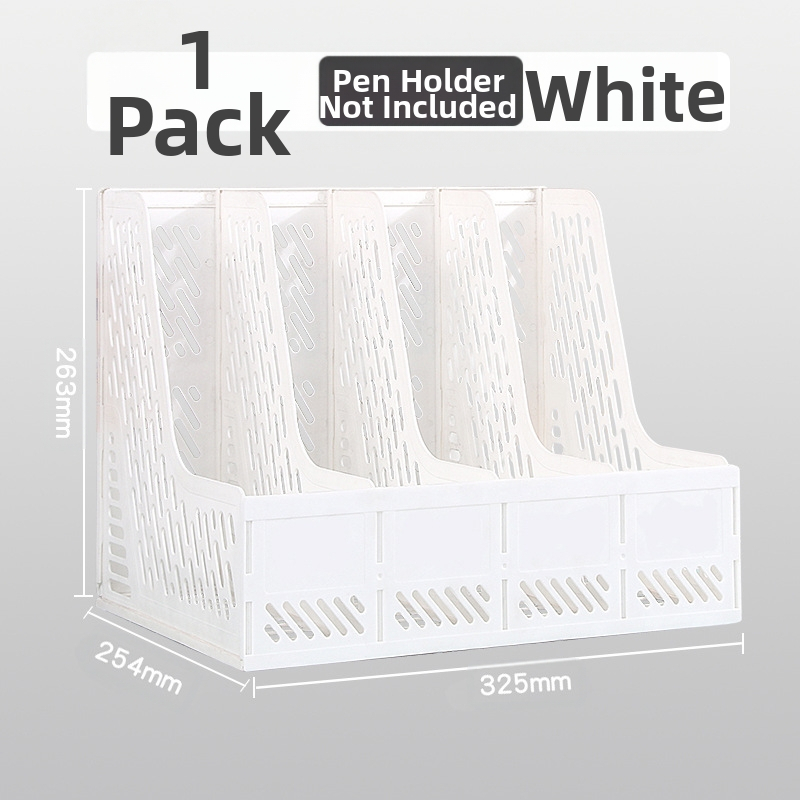 Intellectual Power πλαστικός φορέας αρχείων σε στήλη, 4‑επίπεδος επιτραπέζιος οργανωτής, μοντέλο 888