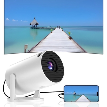 Φορητός έξυπνος προβολέας HY300MINI από την 0001, ισχύς 30W, ανάλυση 480×360, φωτεινότητα 50 ANSI, CCC πιστοποίηση 2022230903001520