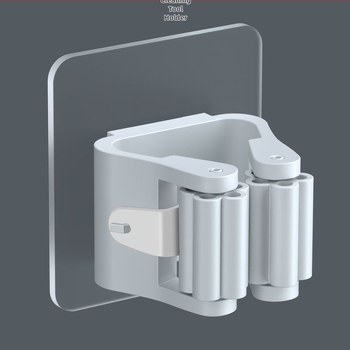 Θέση τοίχου για σκούπα μπάνιου – χωρίς διάτρηση, ανθεκτικό στη φόρτωση, μοντέρνος μινιμαλιστικός σχεδιασμός, μάρκα Strong Merchants