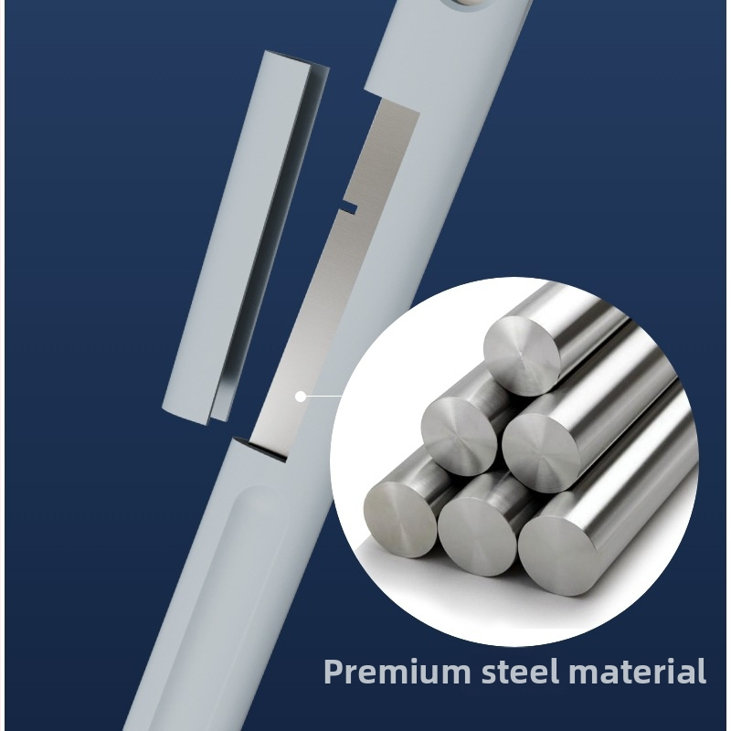 Sada štetcov na toaletu zo nehrdzavejúcej ocele s podstavcom a nástenným uchytením, dosahuje do všetkých kútov, hmotnosť 315,5 g