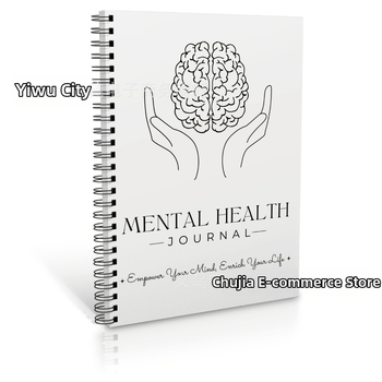 Rinkinys psichinės sveikatos žurnalui (planavimo serija, 120 puslapių, 100 gsm popierius, pritaikomas)