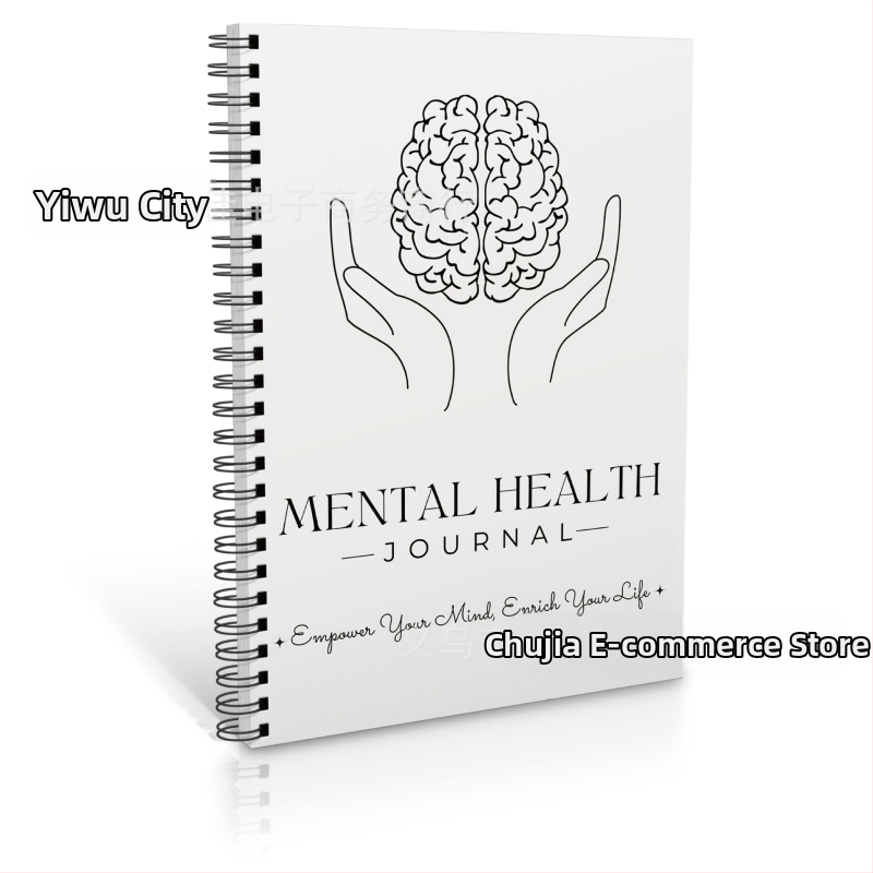 Rinkinys psichinės sveikatos žurnalui (planavimo serija, 120 puslapių, 100 gsm popierius, pritaikomas)