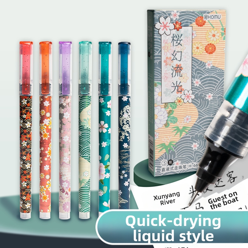 Pix gel – Hemu, corp din plastic, vârf din oțel inoxidabil, nu poate fi șters