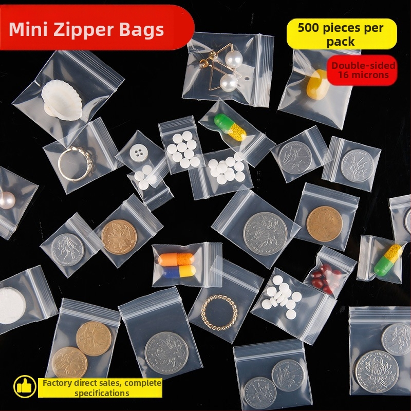 Meiwei PE αυτοσφραγιζόμενη σακούλα συσκευασίας κοσμημάτων, νέο υλικό, τετράγωνης/ορθογώνιας μορφής, τύπος εμπορεύματος Spot, συσκευασία κοσμημάτων