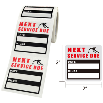 Canyon etichetă de întreținere a mașinii cu dată de întreținere și kilometraj – imprimare, stil Nordic wind, greutate 65 g